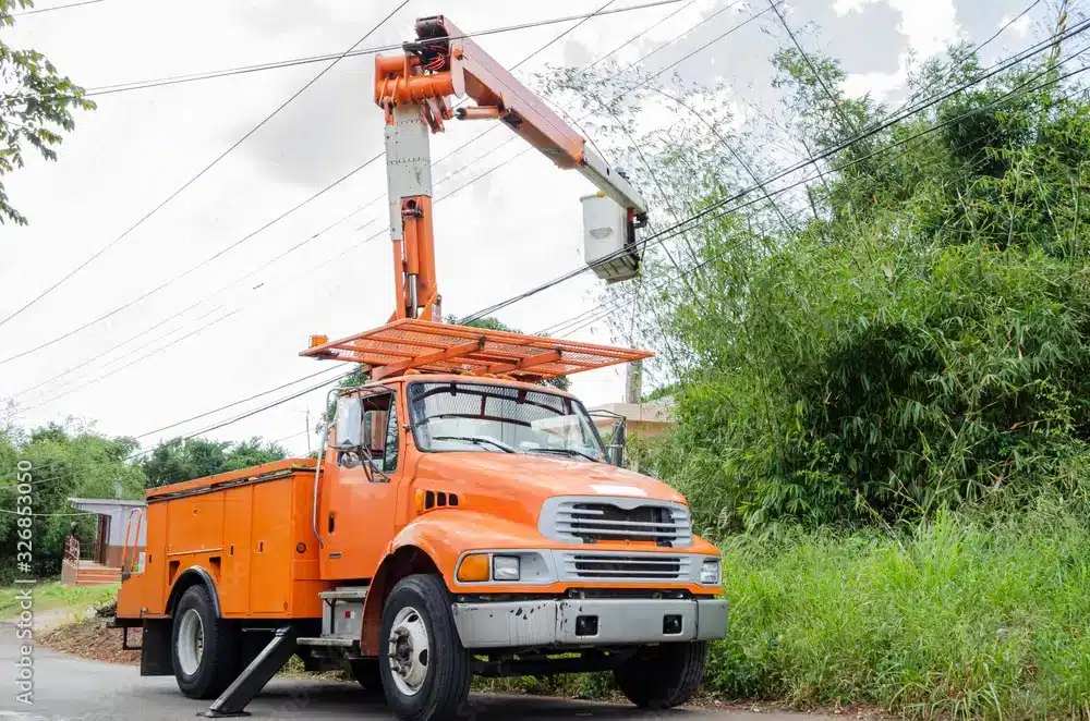 Medium Duty Fleet Truck at West Power Services