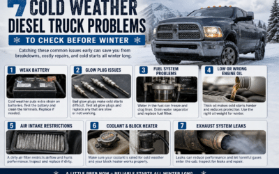 Cold Weather Diesel Truck Problems: What to Check Before Winter